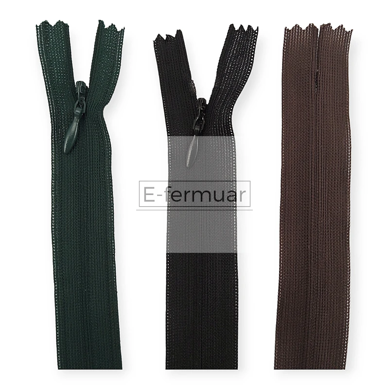 Gizli Fermuar 50 cm Tül Elbise ve Etek Fermuarı ZPG0050TUL Gizli Fermuar 50 cm Tül Elbise ve Etek Fermuarı ZPG0050TUL