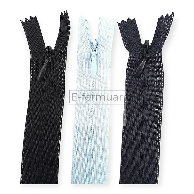 Gizli Fermuar 50 cm Tül Elbise ve Etek Fermuarı ZPG0050TUL Gizli Fermuar 50 cm Tül Elbise ve Etek Fermuarı ZPG0050TUL
