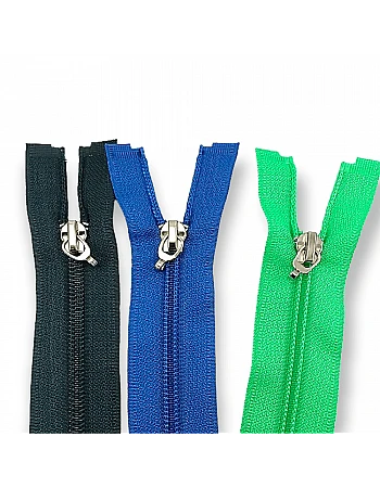 16 cm Tip 10 Naylon Fermuar Dipli - Kapalı Uçlu ZPS0016T10