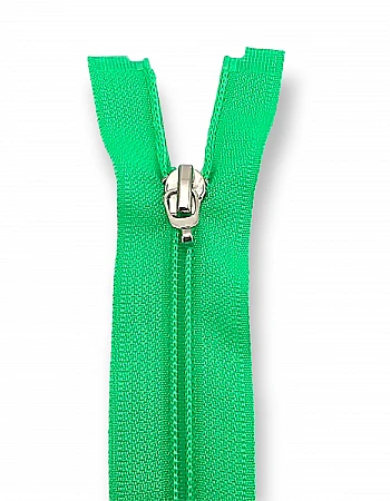 55 cm #5 21,66" Nylon Coil Jacket Zipper Open End - Separating ZPS0055T10