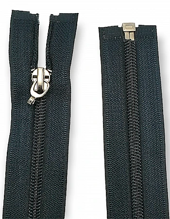 65 cm #5 25,60" Nylon Coil Jacket Zipper Open End - Separating ZPS0065T10