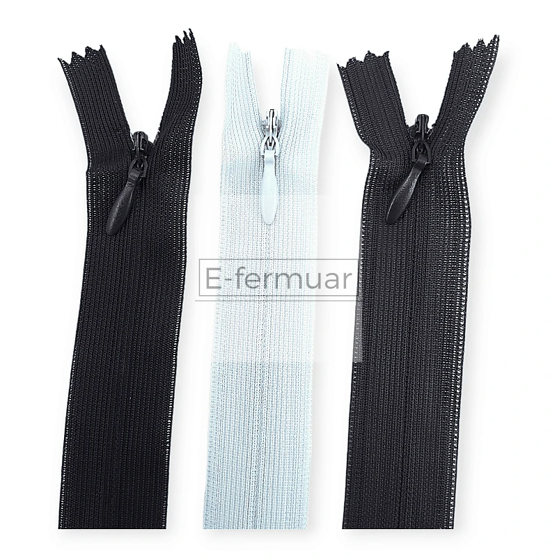 Gizli Fermuar 35 cm Tül Beyaz Elbise ve Etek Fermuarı ZPG0035TULPROMO Gizli Fermuar 35 cm Tül Beyaz Elbise ve Etek Fermuarı ZPG0035TULPROMO