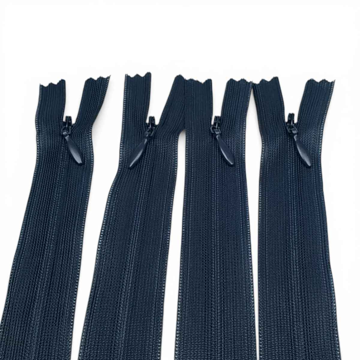 22 cm Tül Şeritli Gizli Fermuar | Elbise, Etek ve İç Cep İçin | ZPHSN0022TUL