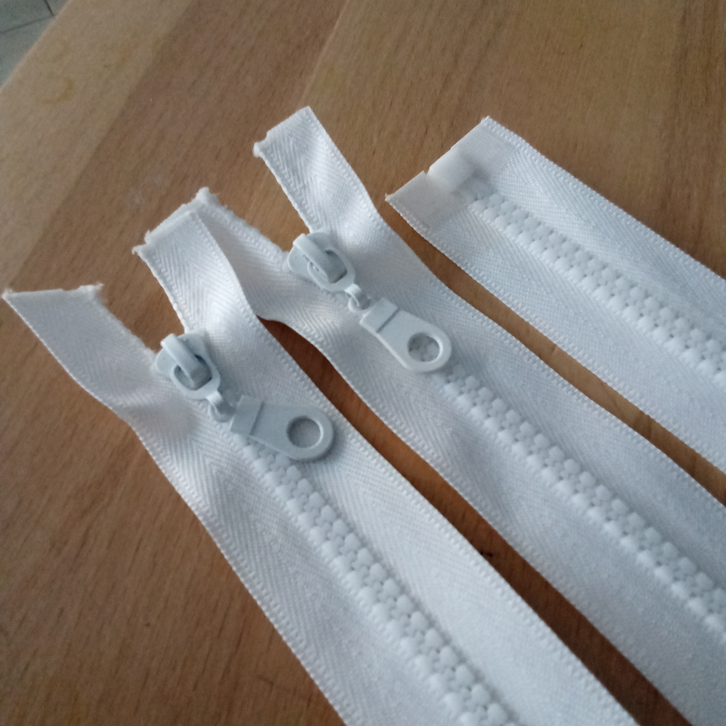 28 cm  Kalın Dişli Kemik Fermuar T6 Açık Uçlu - Separe  ZPHSN0028T6