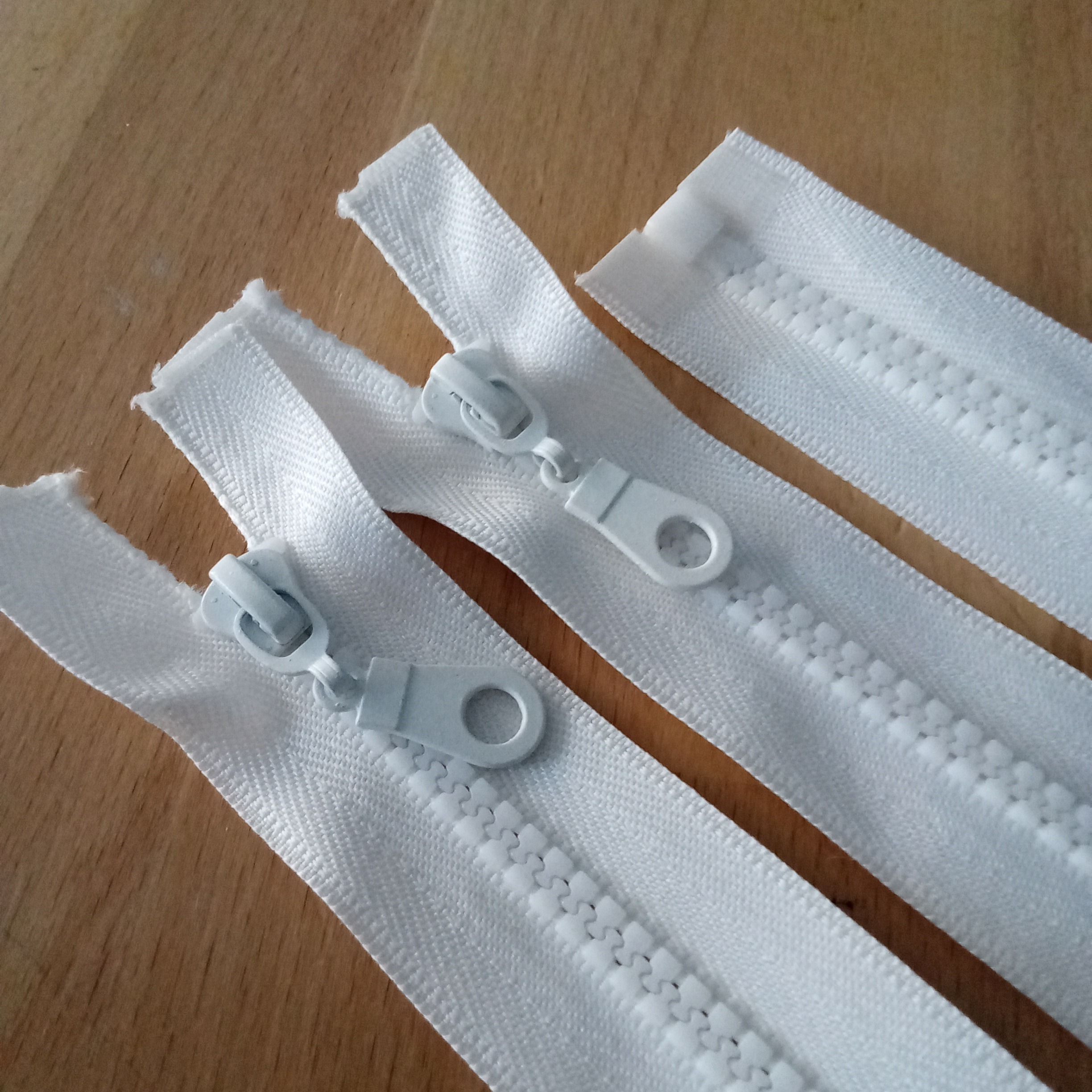 28 cm  Kalın Dişli Kemik Fermuar T6 Açık Uçlu - Separe  ZPHSN0028T6