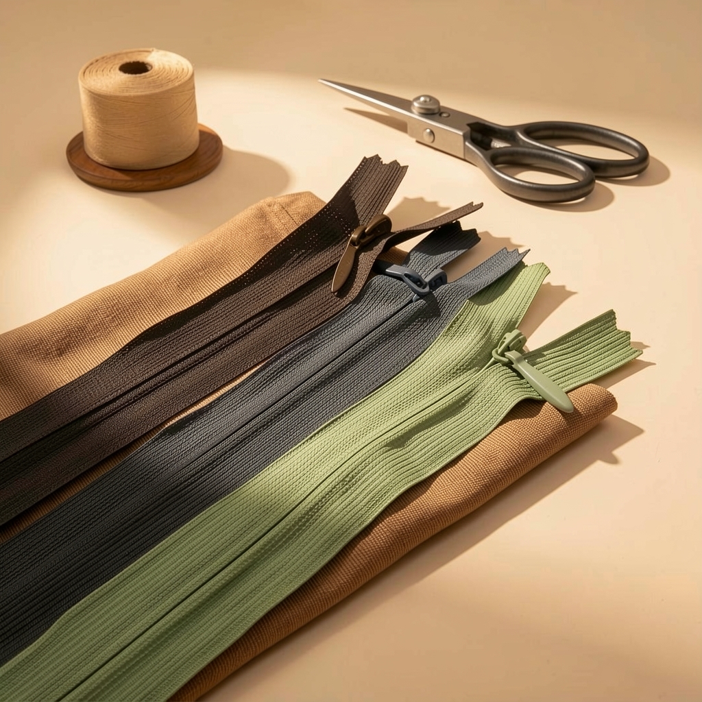 Gizli Fermuar 35 cm Tül Elbise ve Etek Fermuarı ZPHSN0035TUL