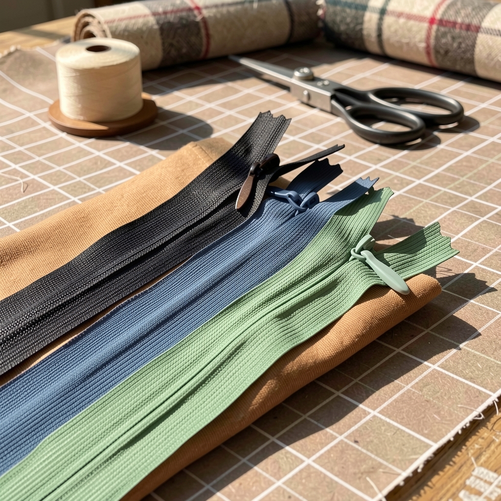 Gizli Fermuar 35 cm Tül Elbise ve Etek Fermuarı ZPHSN0035TUL