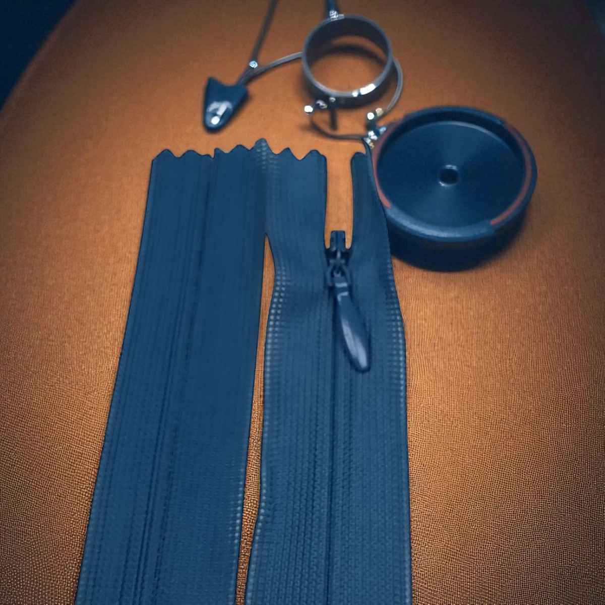 Gizli Fermuar 35 cm Tül Elbise ve Etek Fermuarı ZPHSN0035TUL