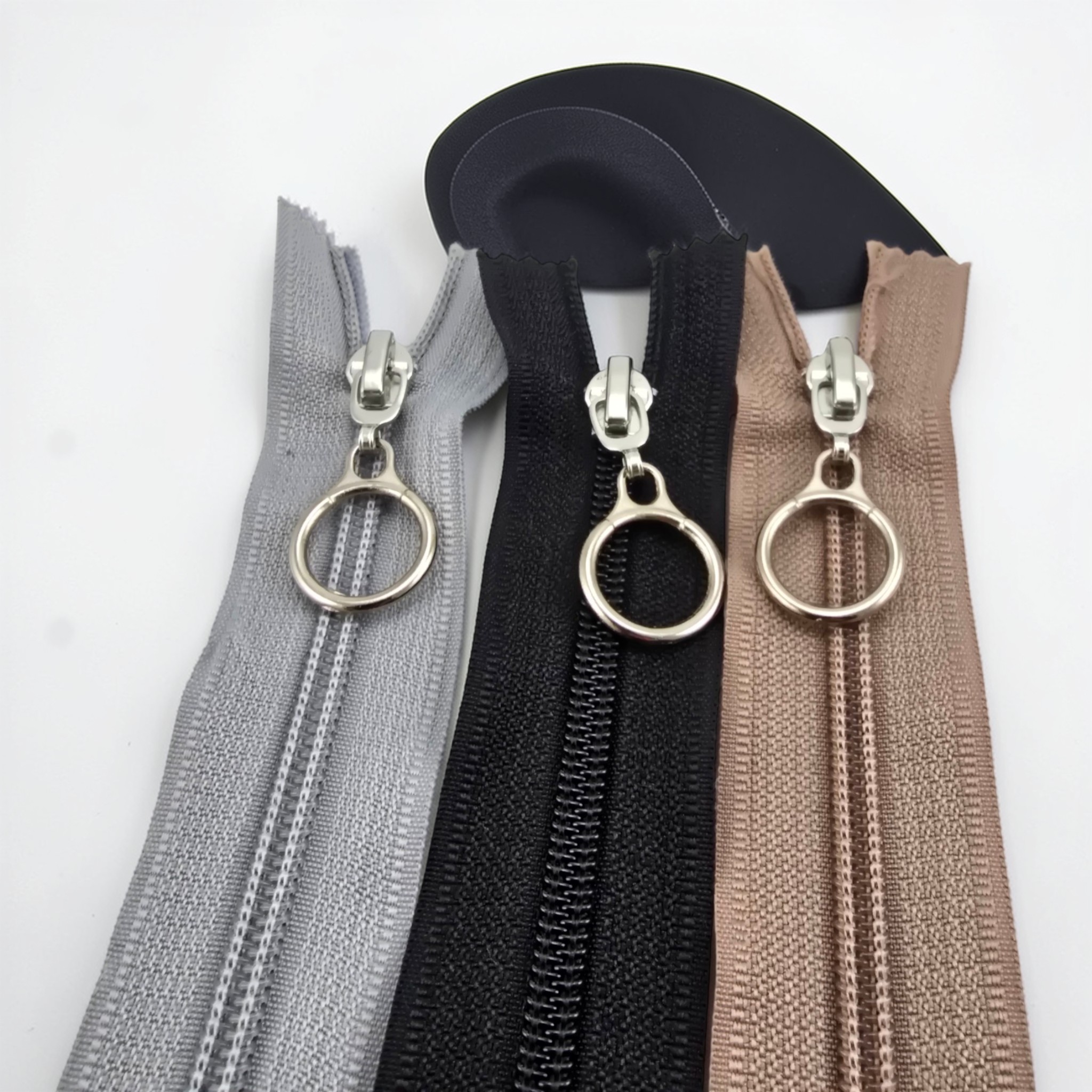 37 cm T10 Naylon Dipli Mont Fermuarı – Kalın Dişli Dayanıklı Model - ZPHSN0037T10