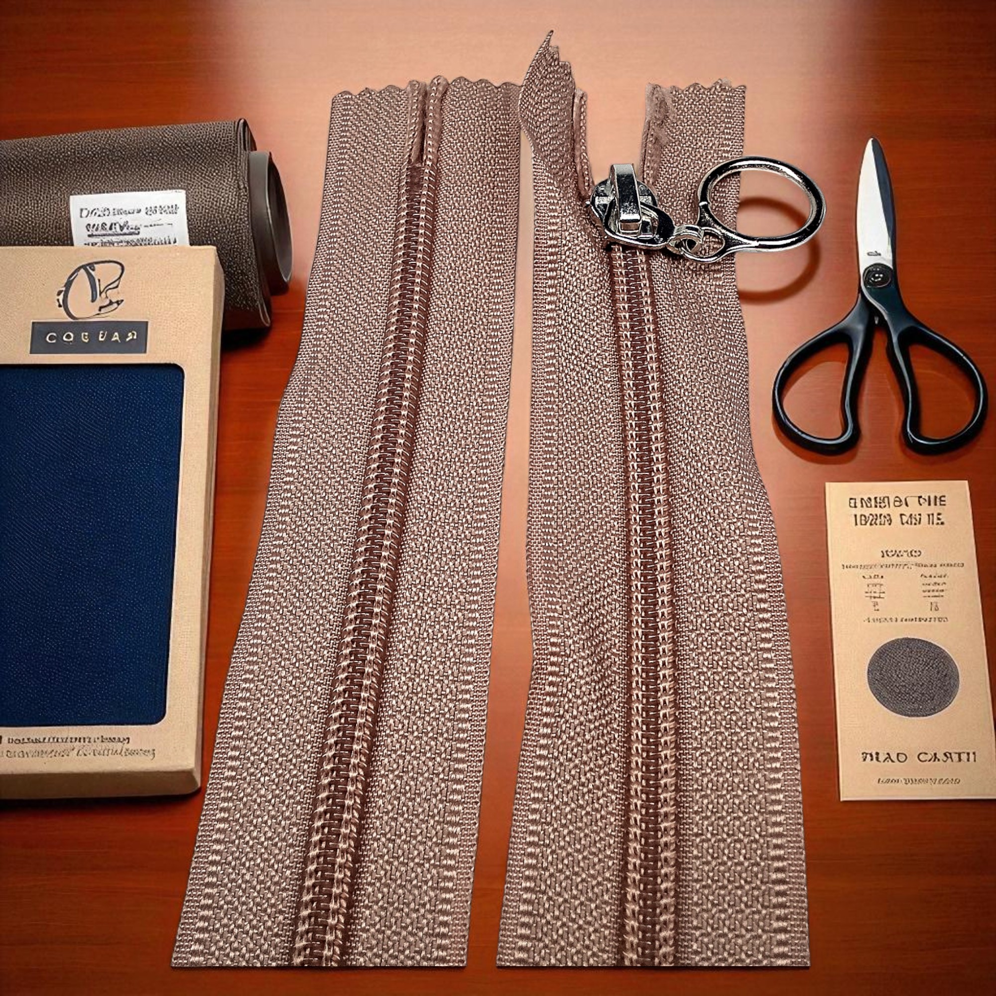 Çanta Fermuarı Halka Elçikli T10 37 cm - Dipli ZPHSN0037T10