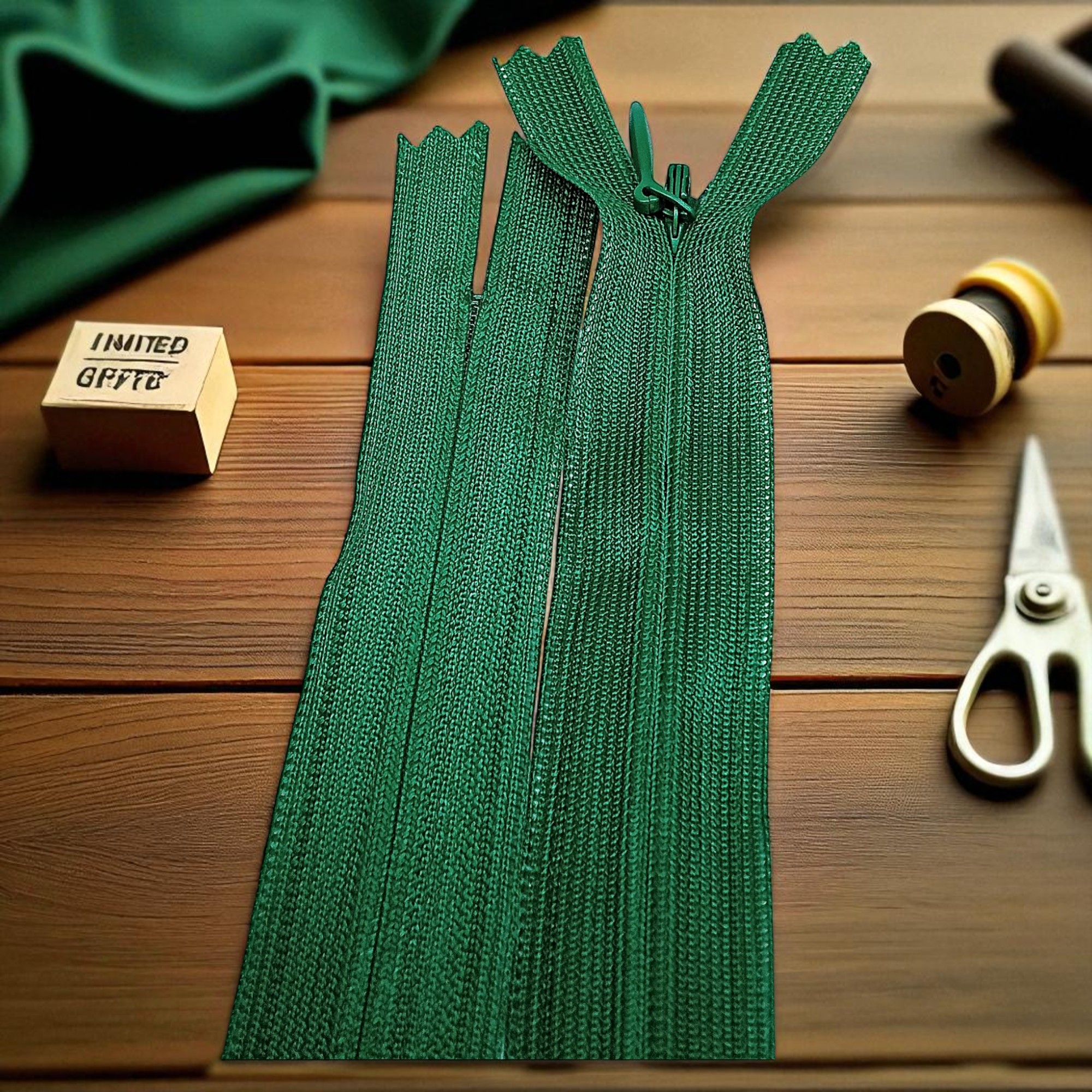 Gizli Fermuar 40 cm Tül Elbise Fermuarı ZPHSN0040TUL