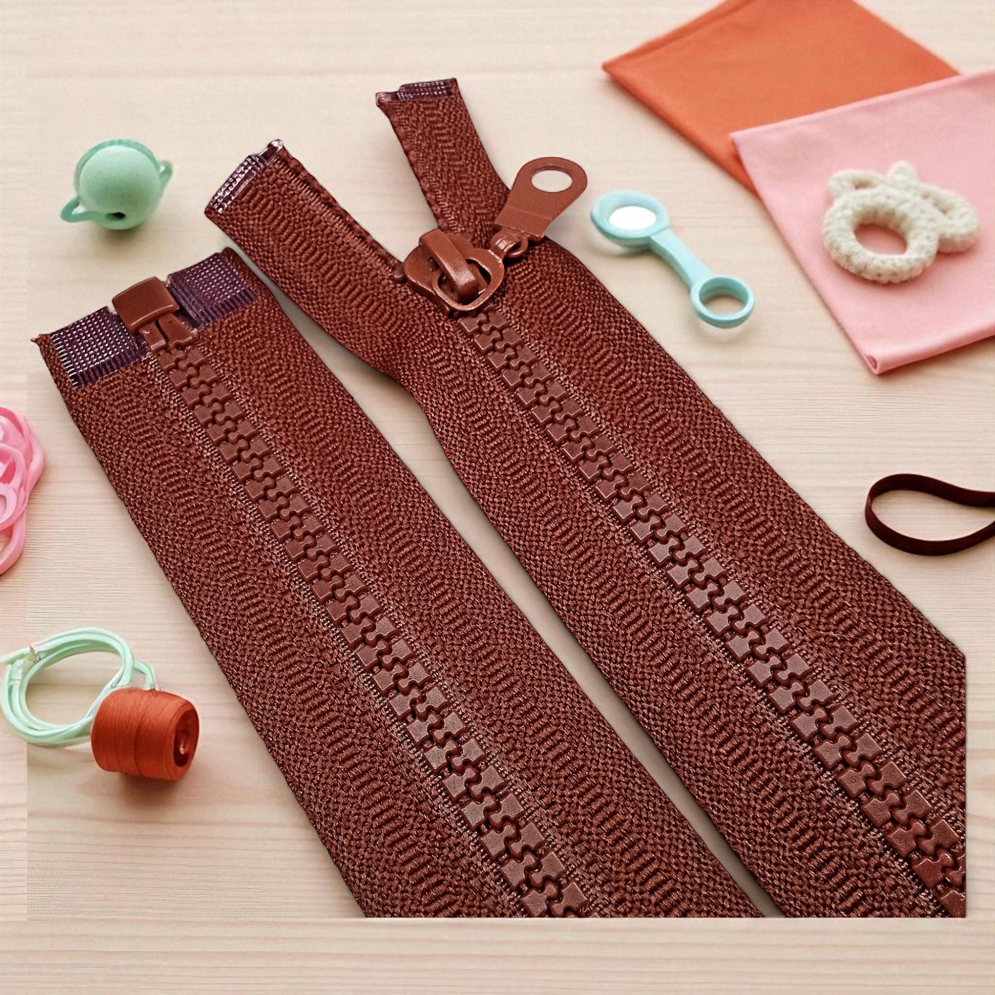 Jacket Zipper 70 cm - 0,76 yrd #6 Chunky Zıpper Open End Separable ZPHSN0070T6