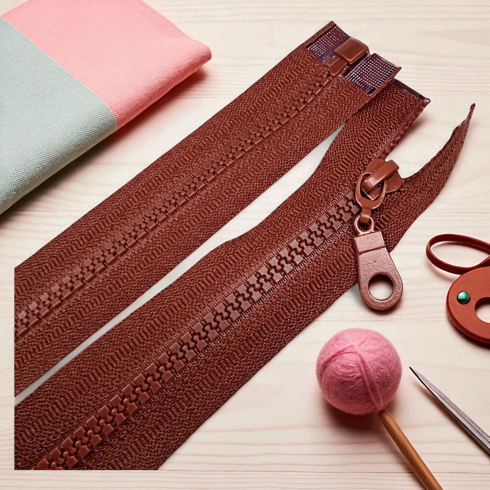 Jacket Zipper 70 cm - 0,76 yrd #6 Chunky Zıpper Open End Separable ZPHSN0070T6