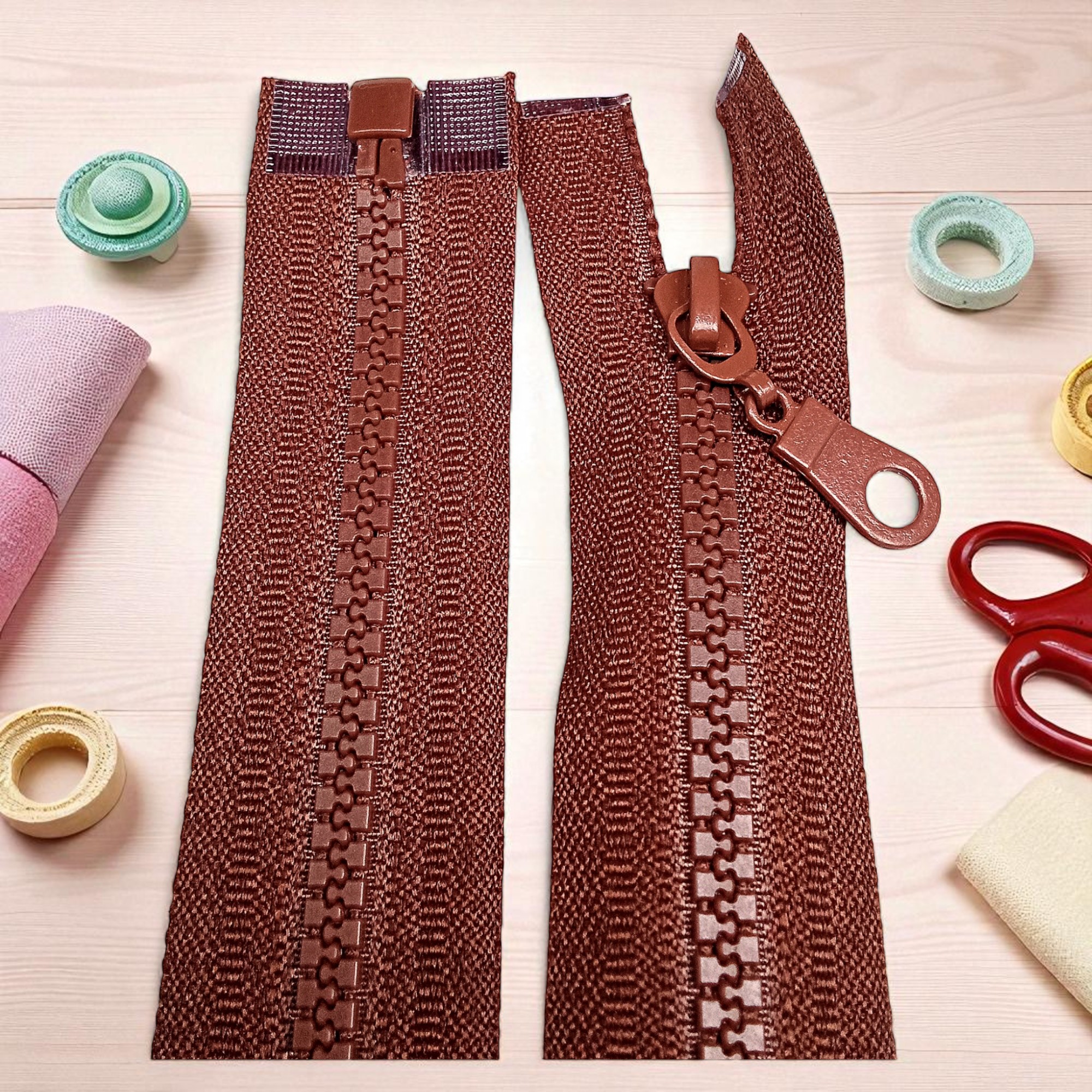 Jacket Zipper 70 cm - 0,76 yrd #6 Chunky Zıpper Open End Separable ZPHSN0070T6