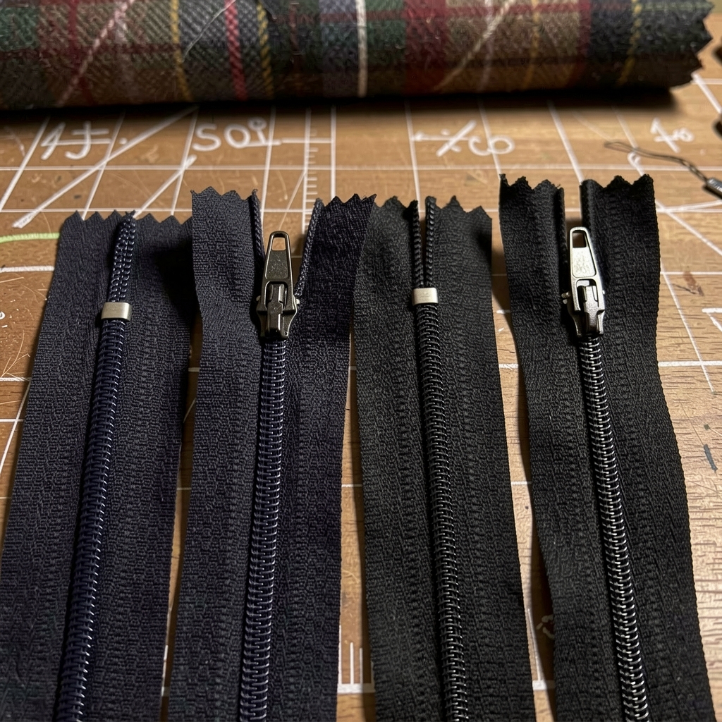 12 Cm Naylon Cep Fermuarı Dipli -  NC0012T5