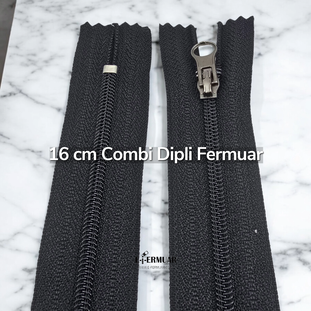 16 cm Combi Handle Nylon Pocket with Zipper Bottom - NC0016T10C