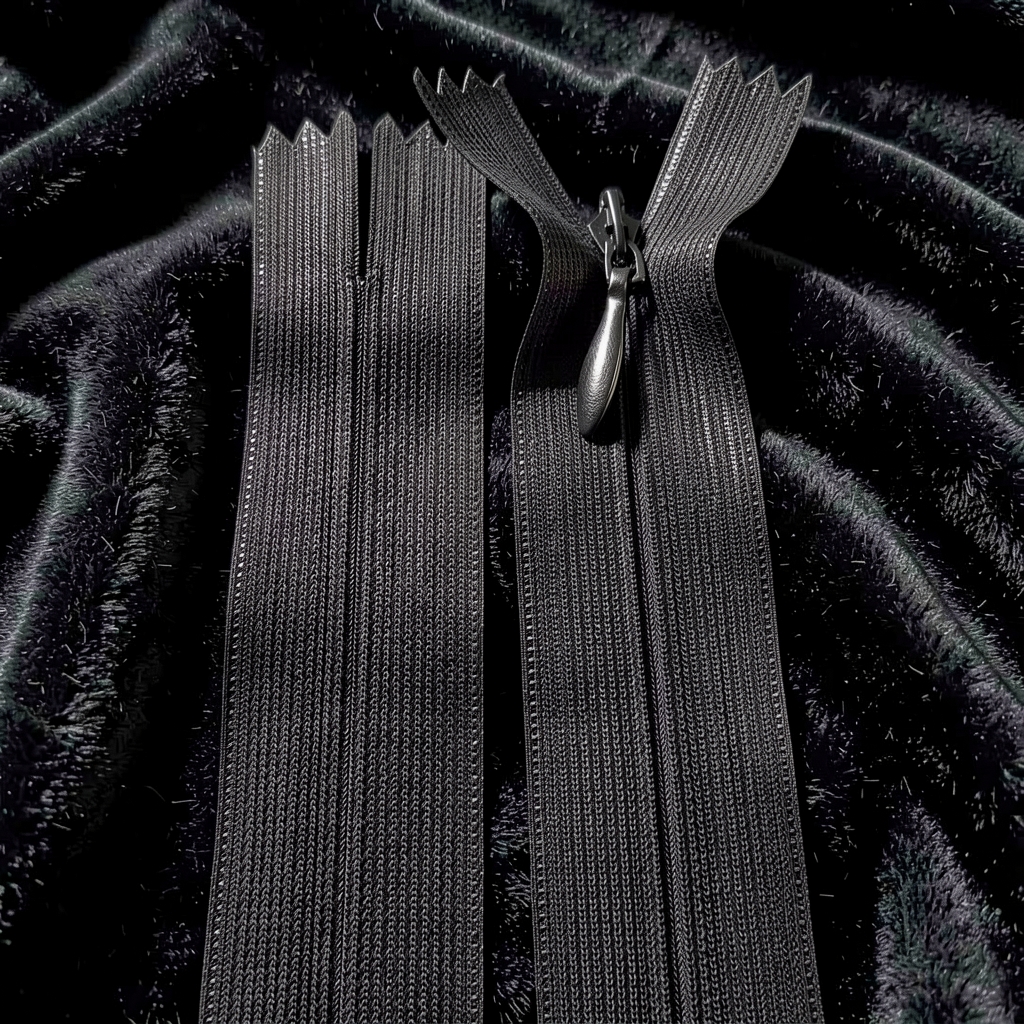 18 cm Bottom Tulle Zipper - NC0018TUL