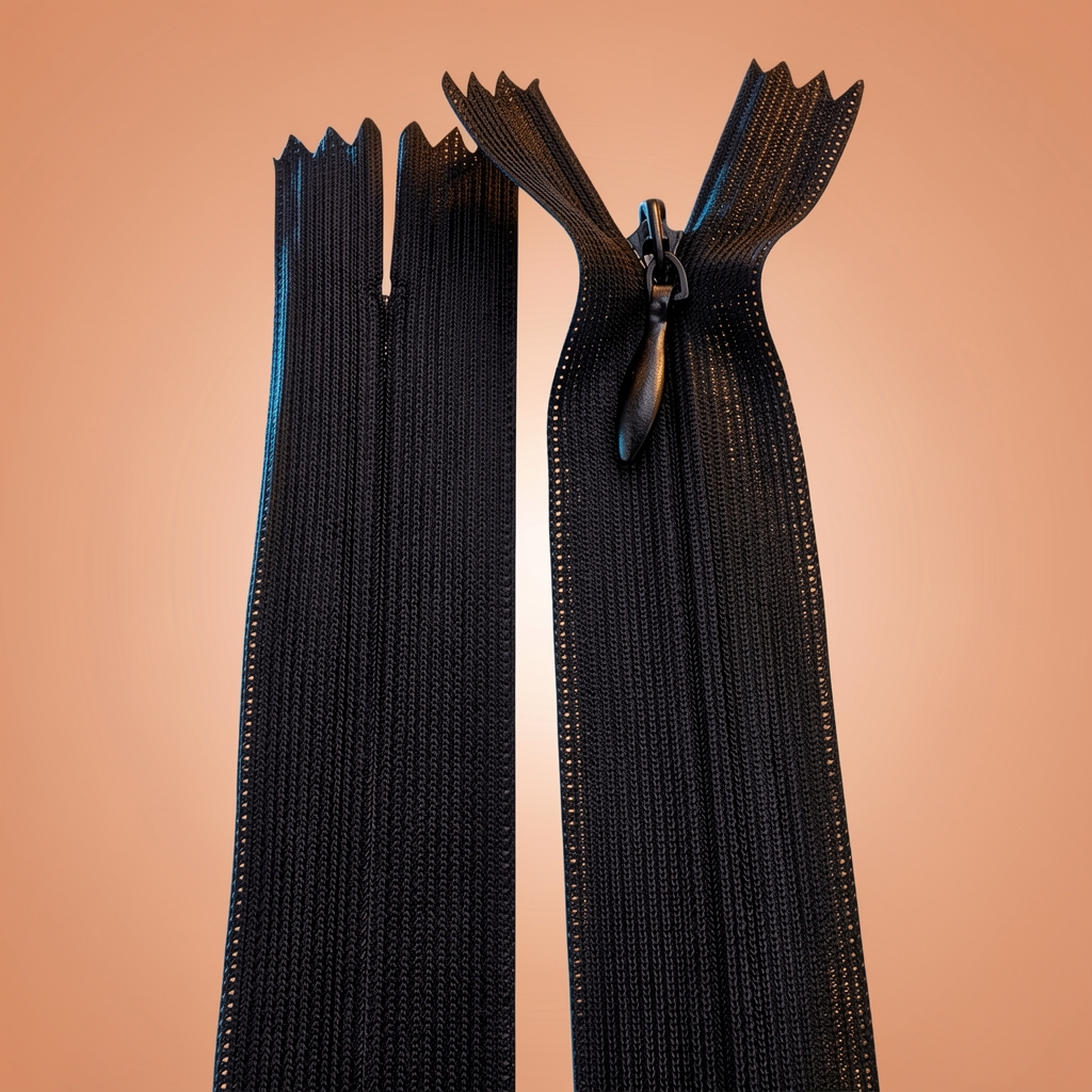 18 cm Bottom Tulle Zipper - NC0018TUL