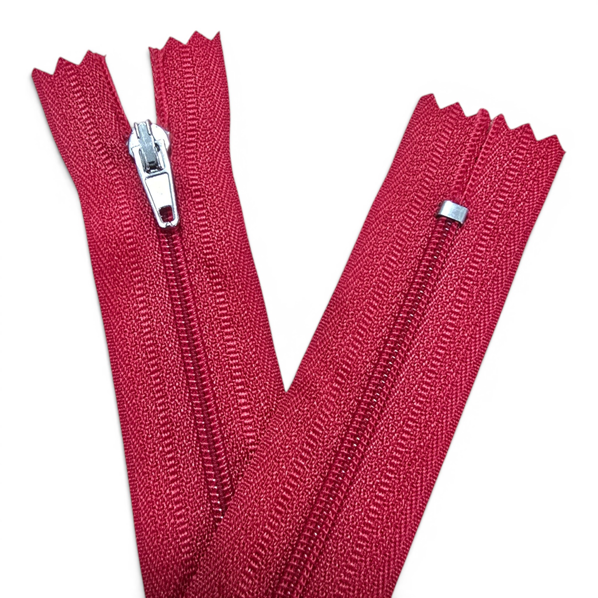 Pantolon ve Etek Fermuarı Naylon 20 cm T5 Kapalı Uçlu Nikel Kürsörlü NC0020T5N