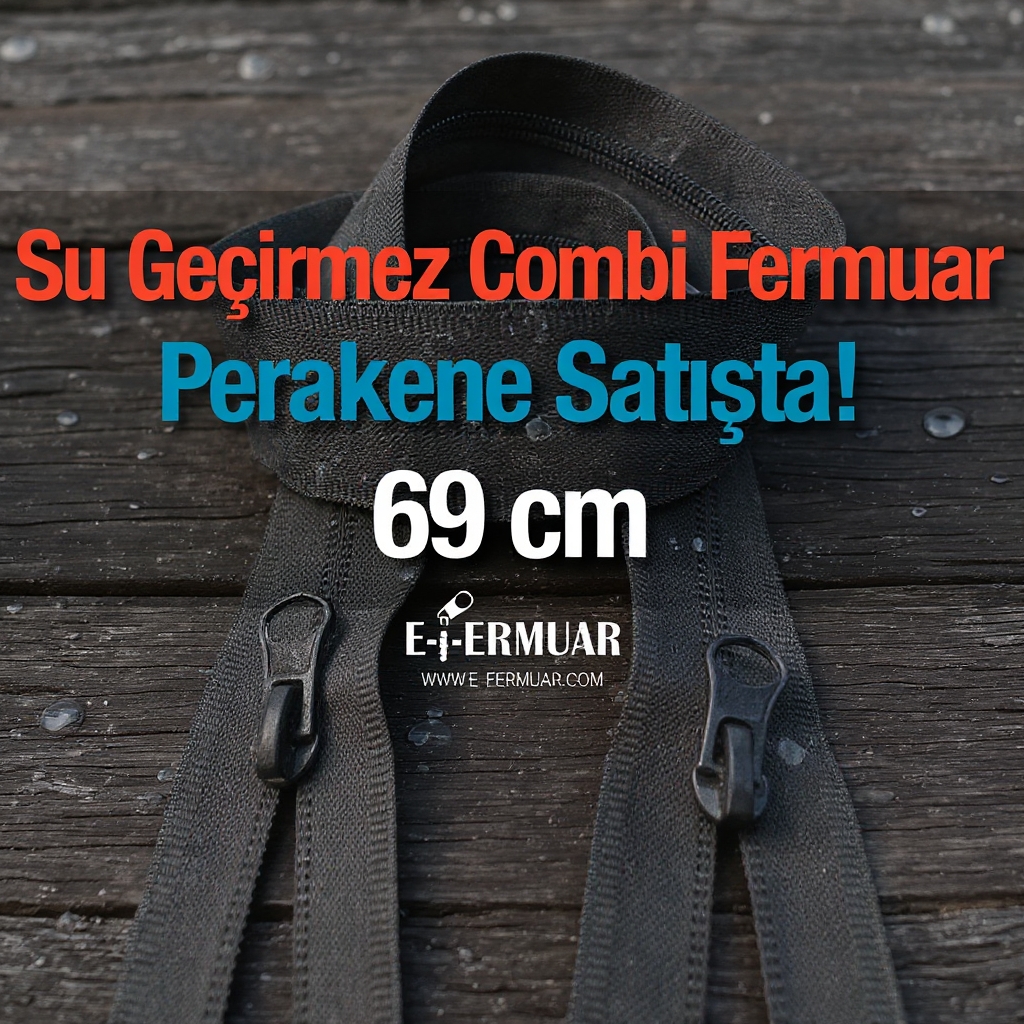 69 cm Tpu Su Geçirmez Fermuar NC0069SG