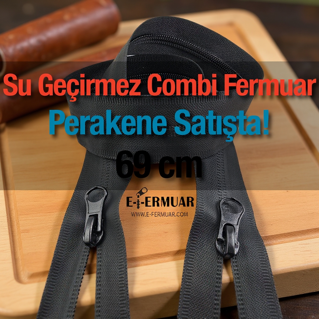 69 cm Tpu Su Geçirmez Fermuar NC0069SG