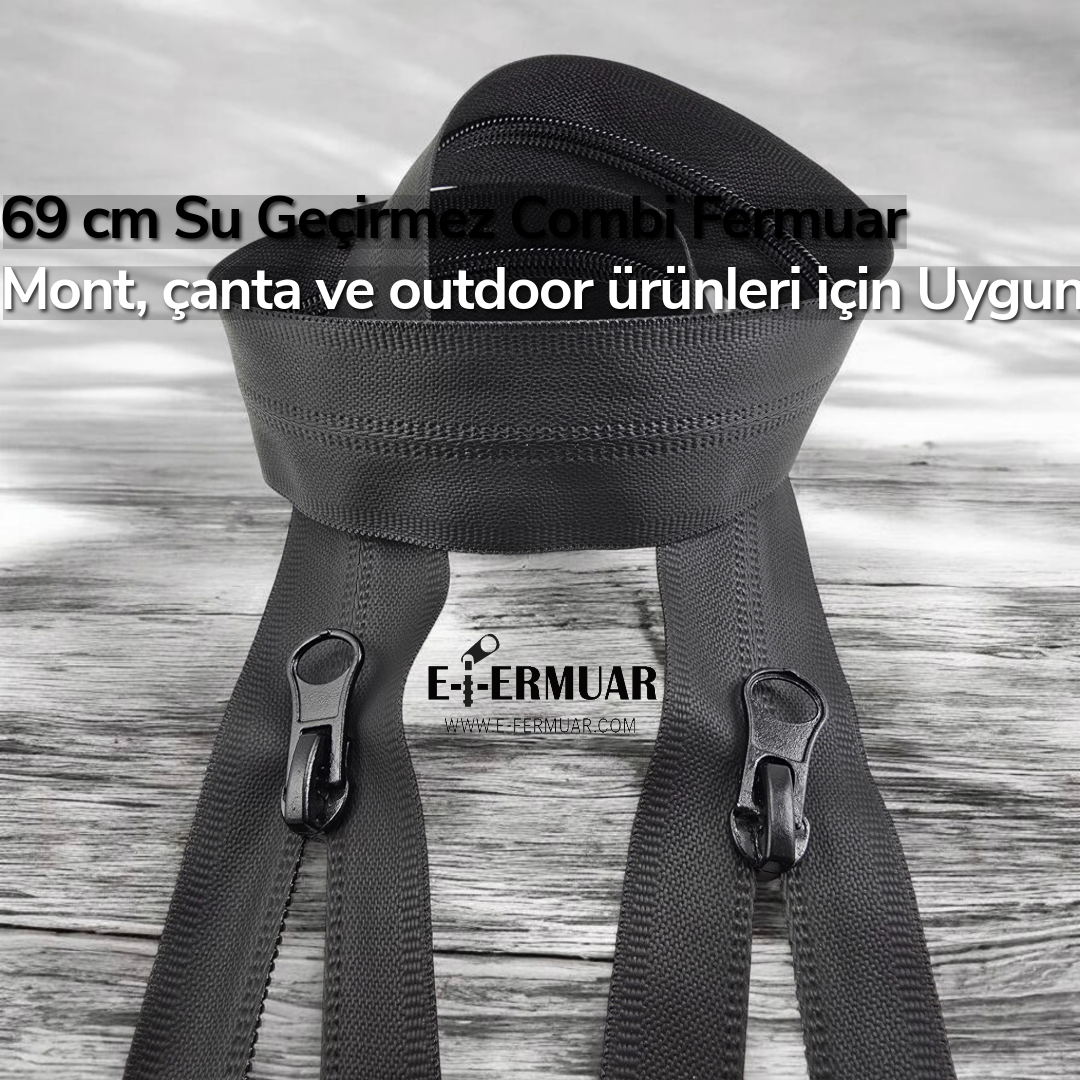 69 cm Tpu Su Geçirmez Fermuar NC0069SG