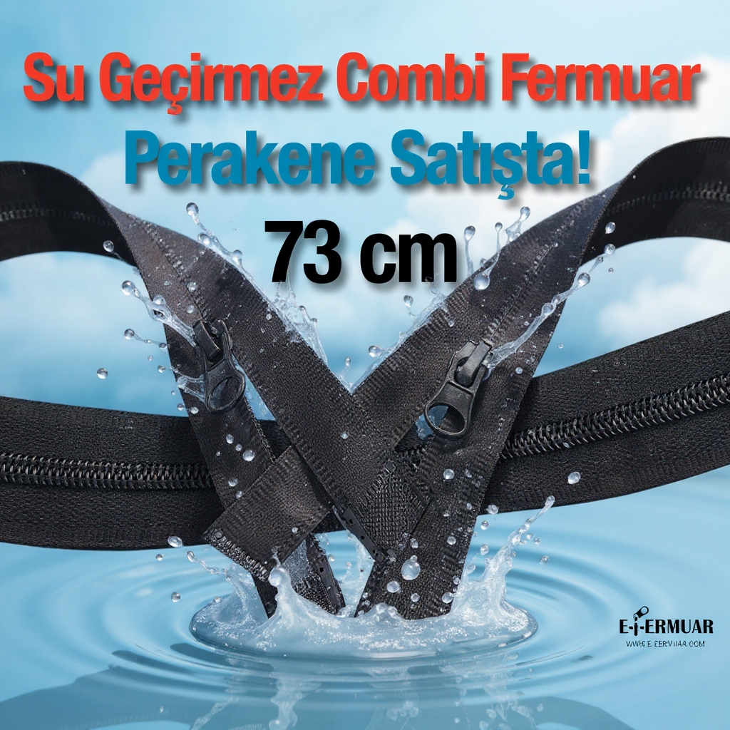 73 cm Tpu Su Geçirmez Fermuar NC0073SG
