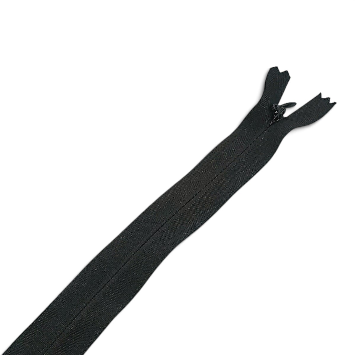26 cm Black Woven Tulle Closed-End Invisible Zipper – Dress, Skirt & Evening Gown Zipper ZPG0026DKM