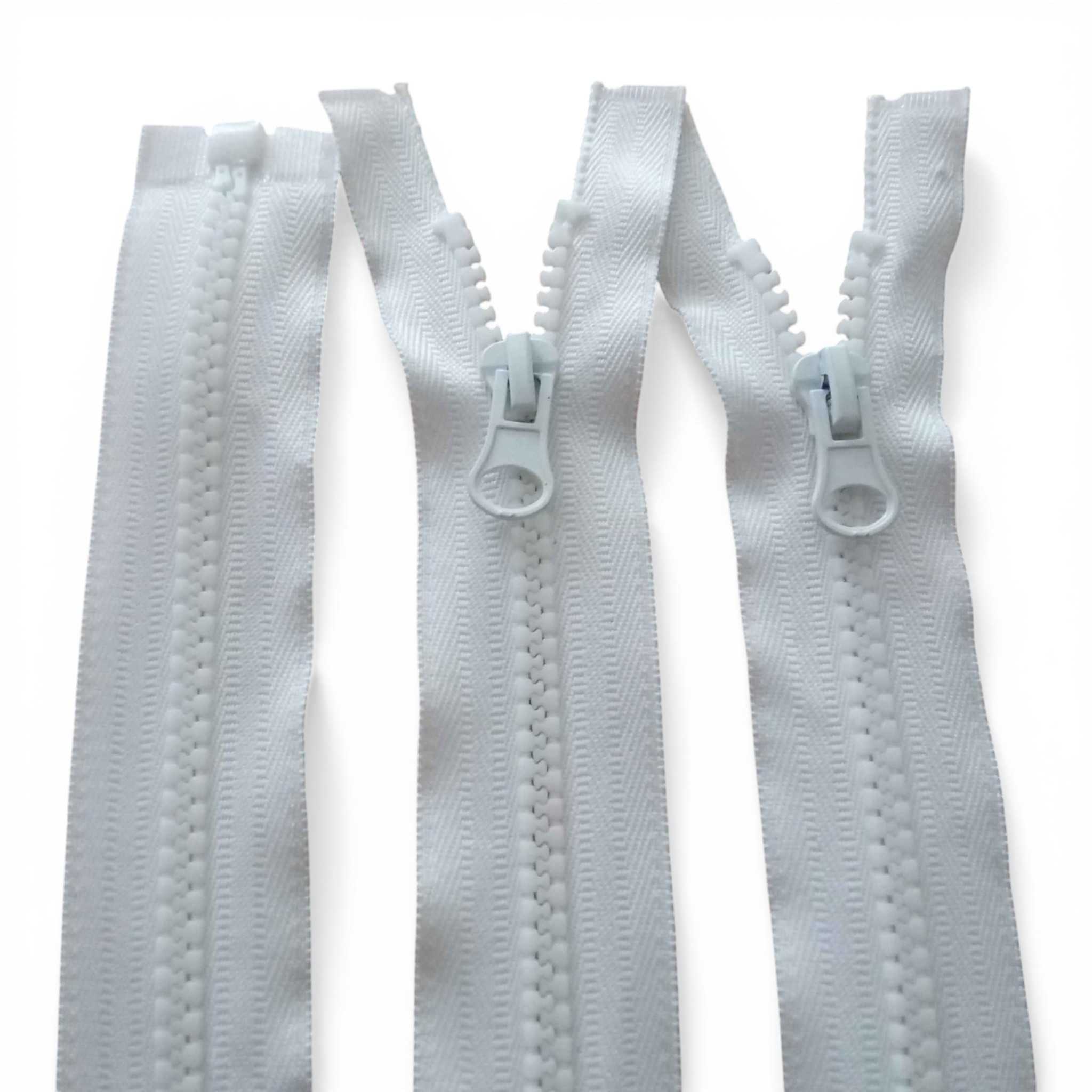 55 cm 21.66" T5 Molded Plastic Open-End Zipper | Jacket and Coat Zipper | ZPK0055T5PROMO