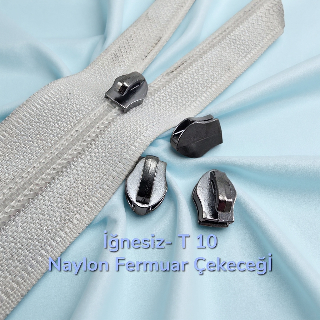 Needleless Nylon Zipper Pull T 10 - KRSIT10