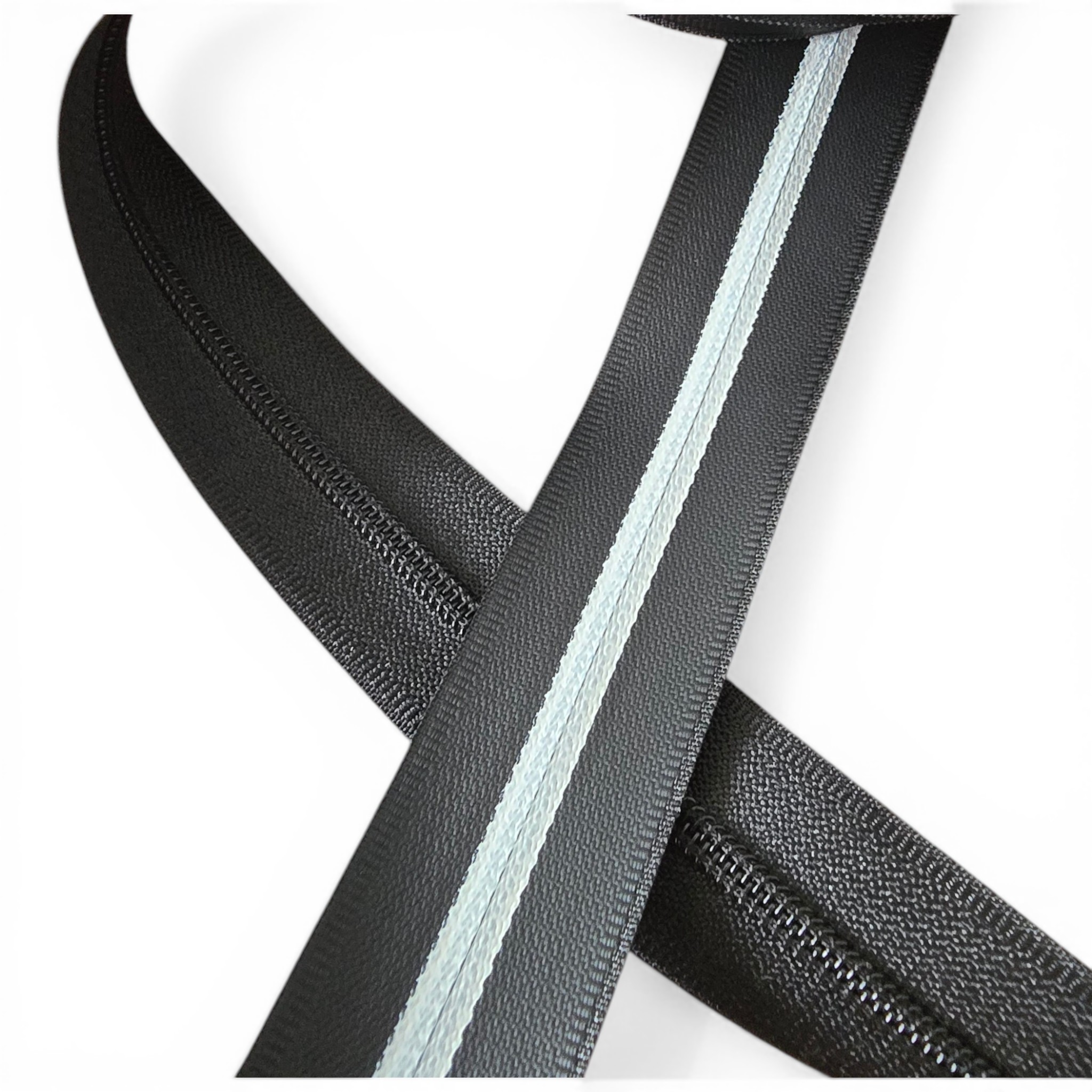 Waterproof White Striped Zipper TPU T 4 - SRTSGOT4