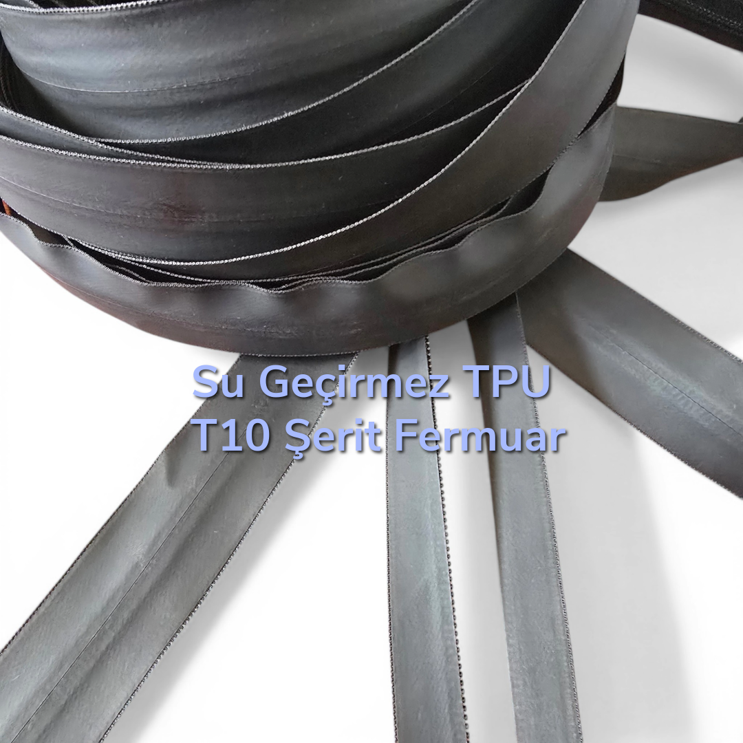 Su Geçirmez Şerit Fermuar TPU T 10 - SRTSGT10, dayanıklı ve kaliteli yapısıyla dikkat çeker.