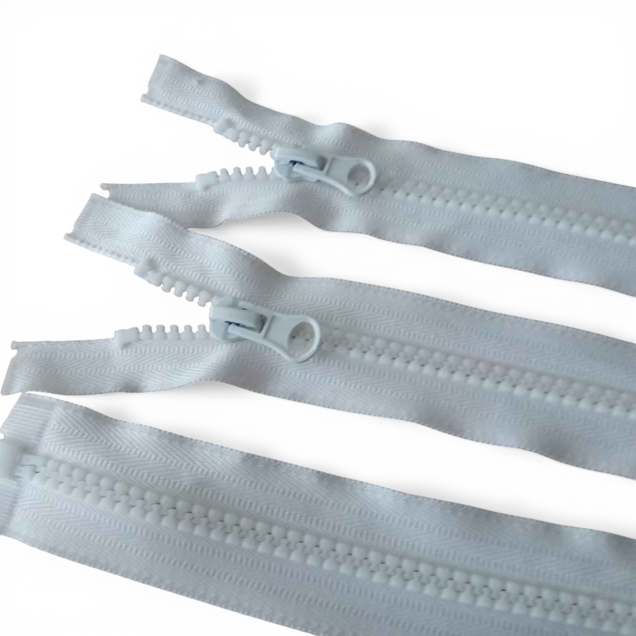 55 cm 21.66" T5 Molded Plastic Open-End Zipper | Jacket and Coat Zipper | ZPK0055T5PROMO