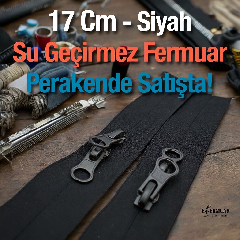 Su Geçirmez Fermuar 17 cm  ZP00017PR
