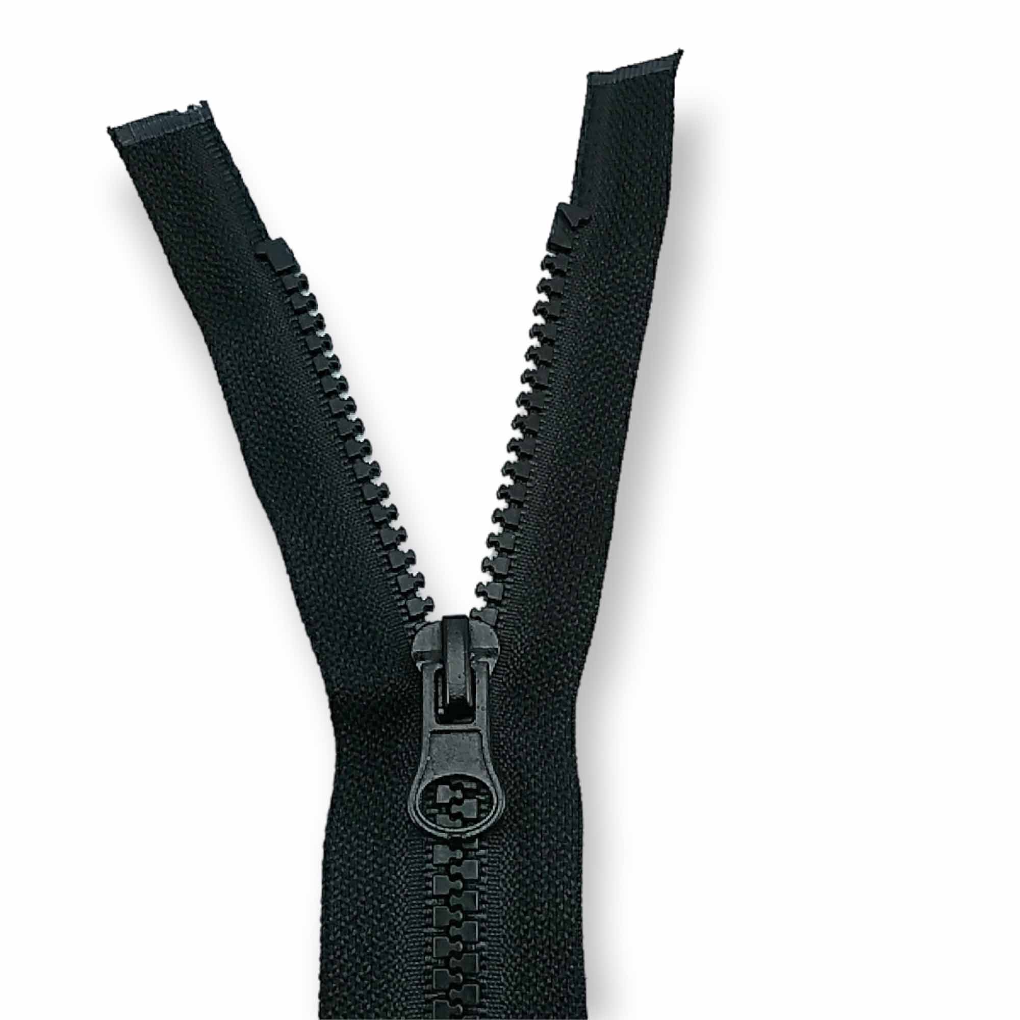 100 cm Mont ve Kaban Fermuarı T5 Kemik Açık Uçlu ZPK0100T5