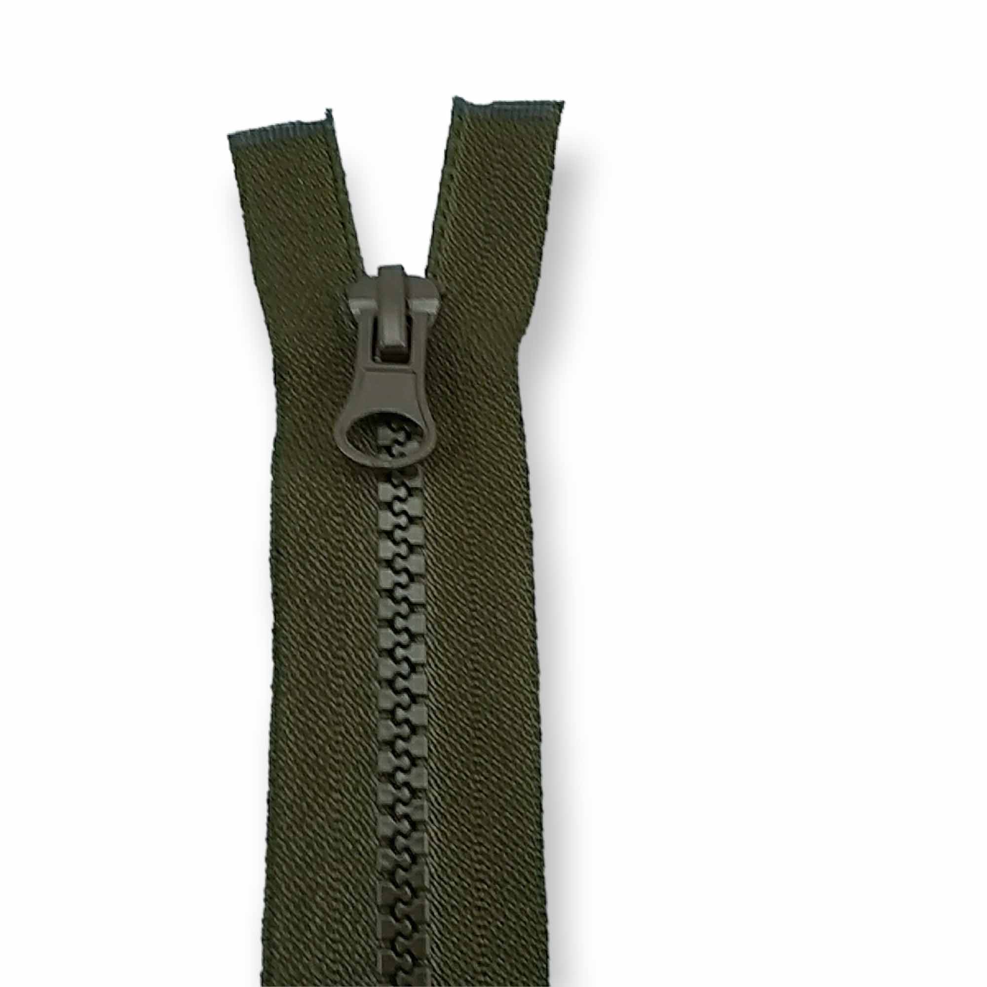 100 cm Mont ve Kaban Fermuarı T5 Kemik Açık Uçlu ZPK0100T5