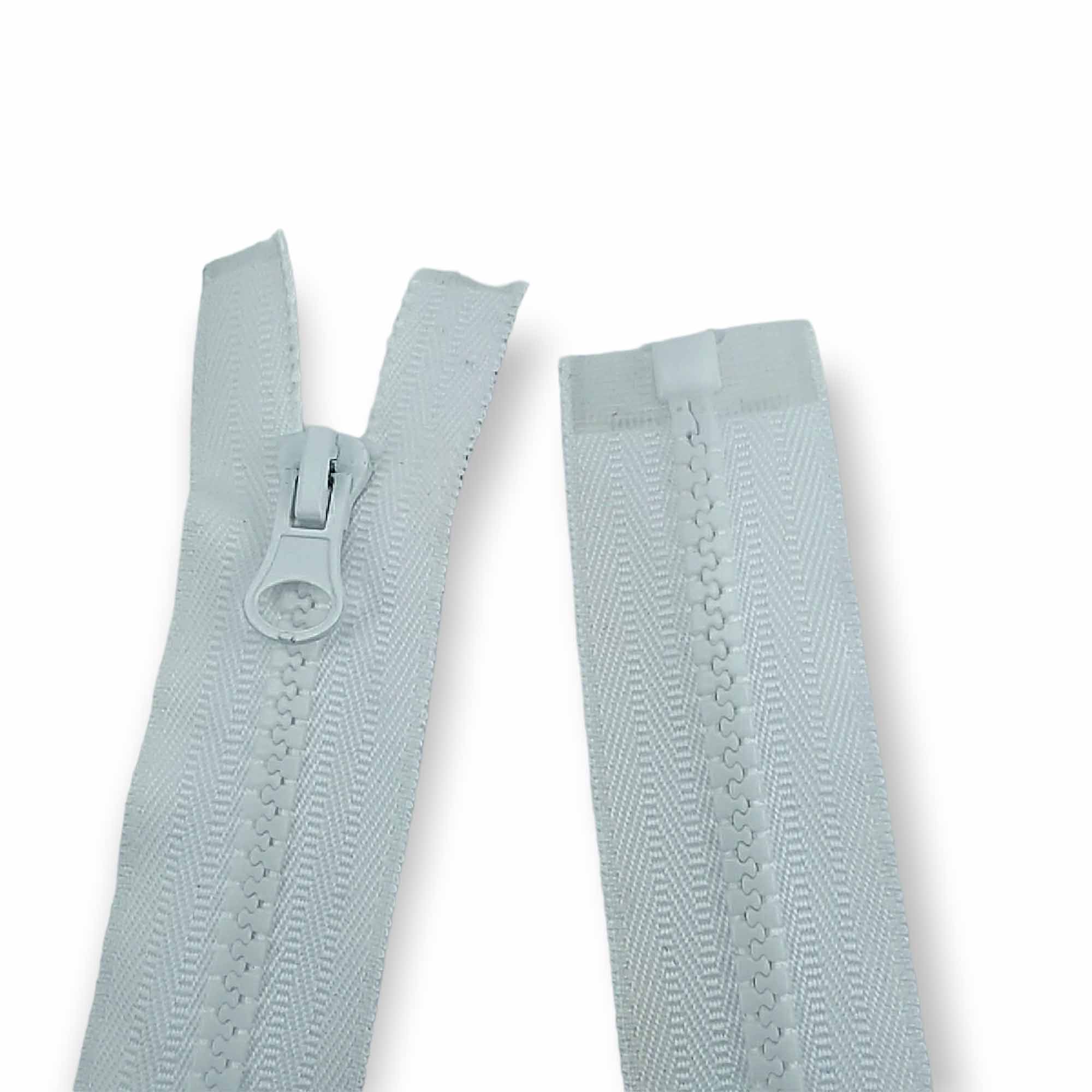 100 cm Mont ve Kaban Fermuarı T5 Kemik Açık Uçlu ZPK0100T5