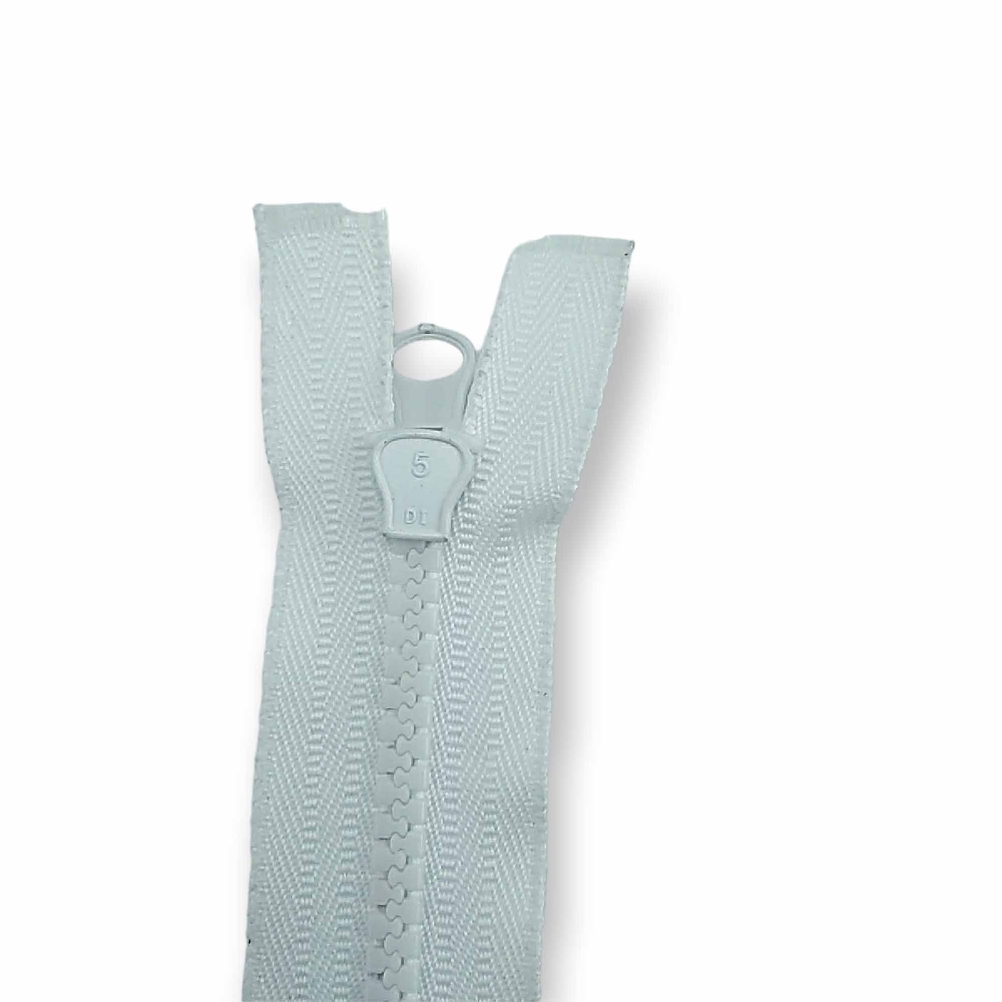 100 cm Mont ve Kaban Fermuarı T5 Kemik Açık Uçlu ZPK0100T5