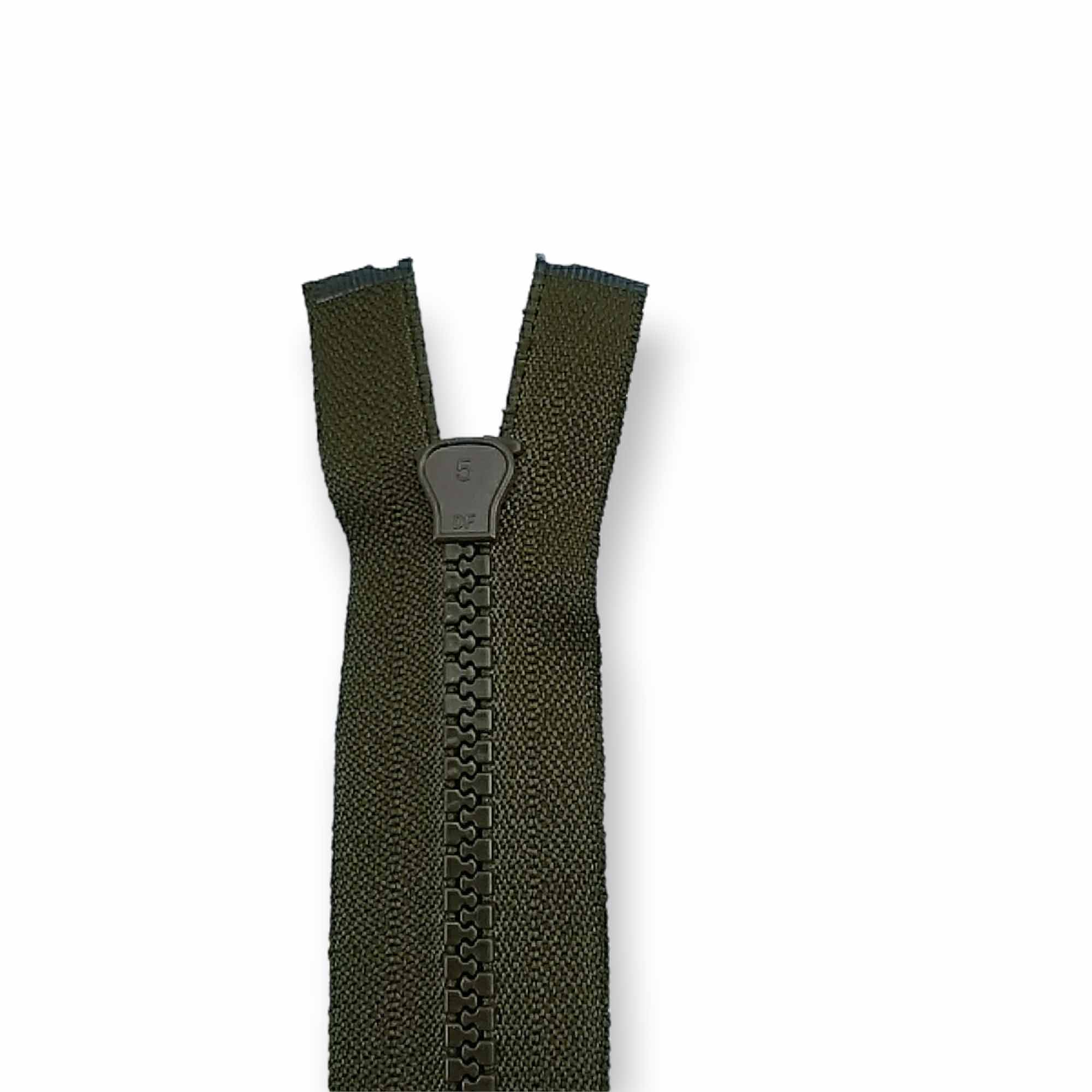 100 cm Mont ve Kaban Fermuarı T5 Kemik Açık Uçlu ZPK0100T5